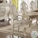 Ragenardus Antique White Arm Chair Set of 2
