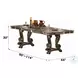 Ragenardus Vintage Oak Extendable Rectangular Dining Room Set