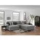 Bealton Salt and Pepper 3 Piece Sectional with LAF Chaise