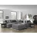 Bealton Salt and Pepper 5 Piece Sectional with LAF Chaise