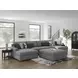 Bealton Salt and Pepper 4 Piece Sectional with Double Chaise