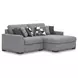 Bealton Salt and Pepper 2 Piece Sectional with RAF Chaise