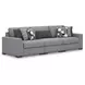 Bealton Salt and Pepper Modular 140" Sofa