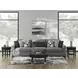Bealton Salt and Pepper Modular 140" Sofa