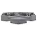 Bealton Salt and Pepper 5 Piece Sectional