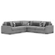 Bealton Salt and Pepper 5 Piece Sectional