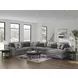 Bealton Salt and Pepper 6 Piece Sectional with RAF Chaise