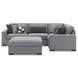 Bealton Salt and Pepper 4 Piece Sectional