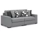 Bealton Salt and Pepper Modular 100" Loveseat
