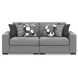 Bealton Salt and Pepper Modular 100" Loveseat