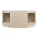 Westwood Light Brown and White Volakas Stone Top Cocktail Table
