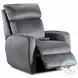Primo Cyber Space Charcoal Power Headrest Wall Hugger Recliner with SoCozi Massage