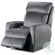 Primo Cyber Space Charcoal Power Headrest Wall Hugger Recliner with SoCozi Massage