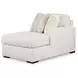 Chessington Ivory 3 Piece sectional with Double Chaise
