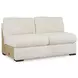 Chessington Ivory 3 Piece sectional with Double Chaise