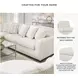 Chessington Ivory 2 Piece Sectional with LAF Chaise