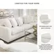 Chessington Ivory 2 Piece Sectional with RAF Chaise