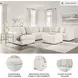 Chessington Ivory 4 Piece Sectional with LAF Chaise