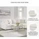 Chessington Ivory 3 Piece Sectional