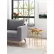 Como Antique Gold Accent Table