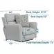 Chappy Pebble Power Lay Flat Recliner