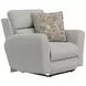Chappy Linen Power Lay Flat Recliner