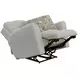 Chappy Linen Power Lay Flat Recliner