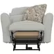 Chappy Linen Power Lay Flat Recliner