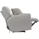 Chappy Linen Power Lay Flat Recliner