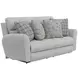 Chappy Pebble Power Lay Flat Reclining 83" Sofa