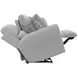 Chappy Pebble Power Lay Flat Reclining 83" Sofa