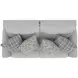 Chappy Pebble Power Lay Flat Reclining 83" Sofa