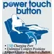 Chappy Pebble Power Lay Flat Reclining 83" Sofa