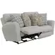 Chappy Linen Power Lay Flat Reclining 83" Sofa