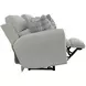 Chappy Linen Power Lay Flat Reclining 83" Sofa