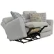 Chappy Linen Power Lay Flat Living Room Set
