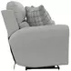 Chappy Linen Power Lay Flat Reclining 76" Loveseat