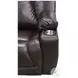 Challenger Palermo Chocolate Power Headrest Wall Hugger Big Mans Recliner
