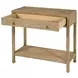 Como Natural Rectangular Console Table
