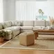 Como Natural Accent Stool