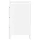 Dana Smooth White 6 Drawer Dresser