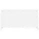 Dana Smooth White 6 Drawer Dresser