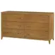 Dana Natural 6 Drawer Dresser