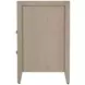 Dana Antique Taupe 2 Drawers Nightstand