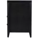 Dana Antique Coffee 2 Drawers Nightstand with Top Shelf