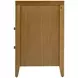 Dana Natural 2 Drawers Nightstand with Top Shelf