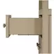 Dana Antique Taupe 2 Drawers Nightstand with Top Shelf