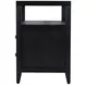 Dana Antique Coffee 2 Drawers Nightstand