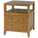 Dana Natural 2 Drawers Nightstand