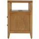 Dana Natural 2 Drawers Nightstand